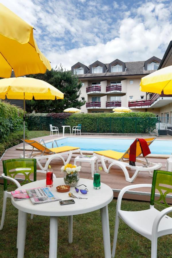 Logis Hotel Arc En Ciel Thonon-les-Bains Eksteriør bilde
