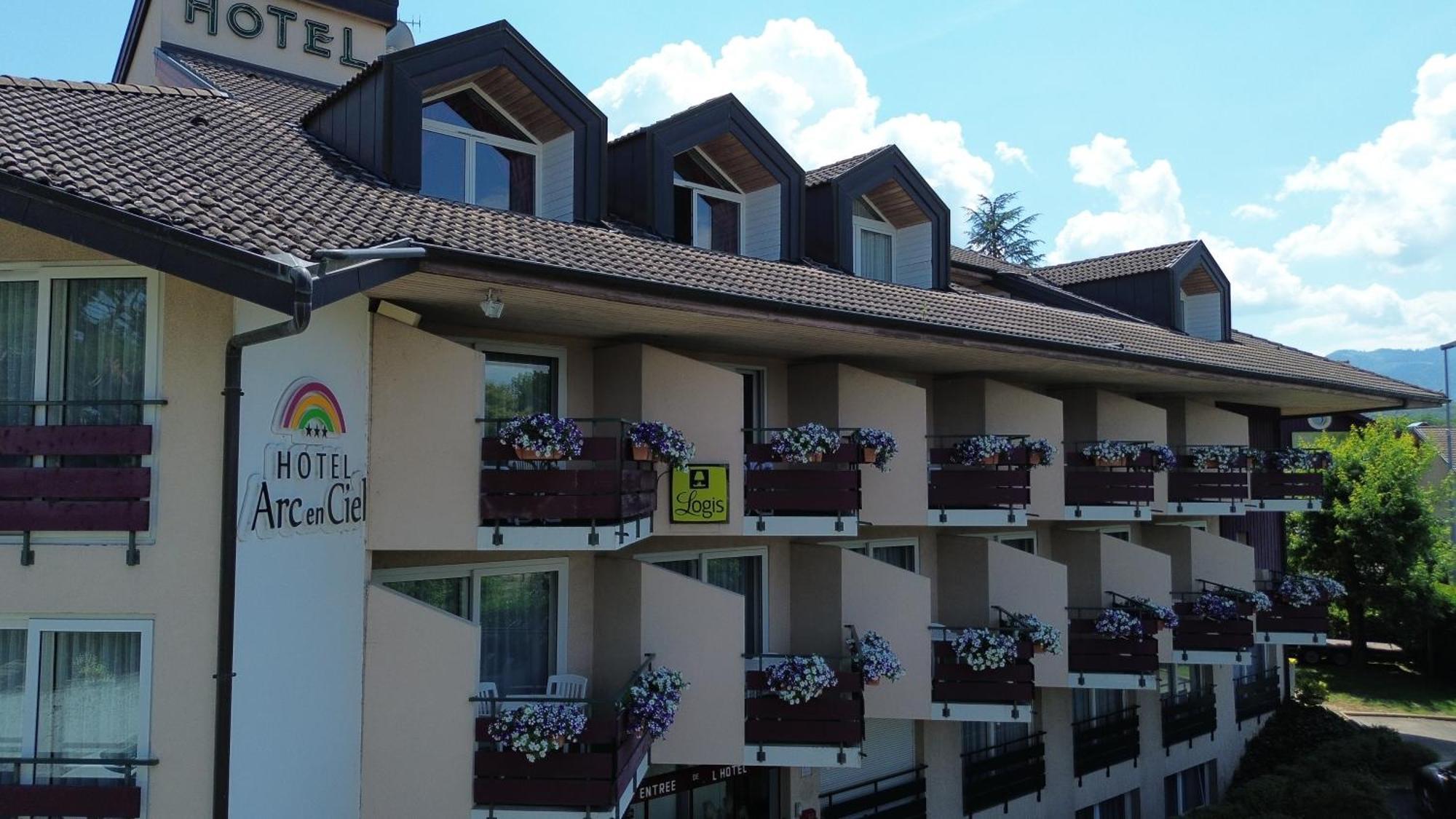 Logis Hotel Arc En Ciel Thonon-les-Bains Eksteriør bilde