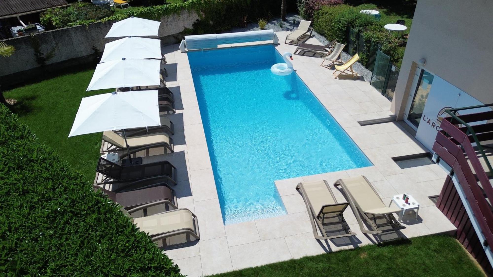 Logis Hotel Arc En Ciel Thonon-les-Bains Eksteriør bilde