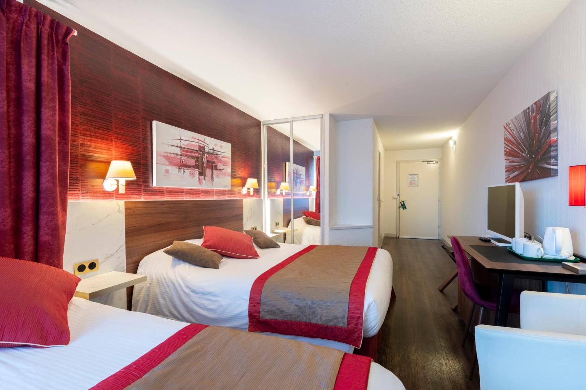 Logis Hotel Arc En Ciel Thonon-les-Bains Rom bilde